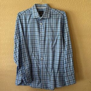 Jos. A. Bank Plaid button down shirt